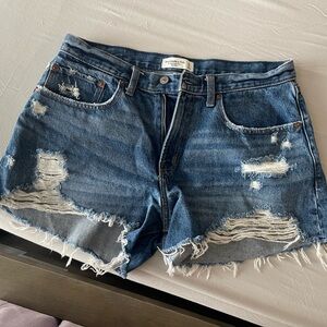 Abercrombie Jean Shorts- Size 10
